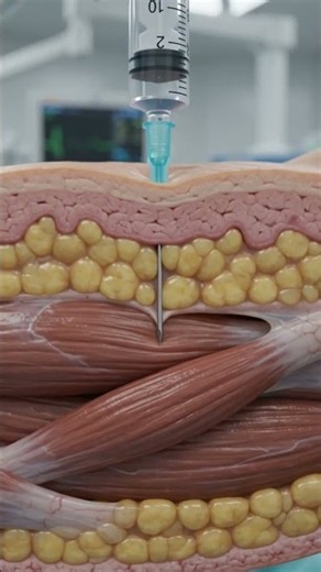 How an Intramuscular (IM) Injection Works 💉