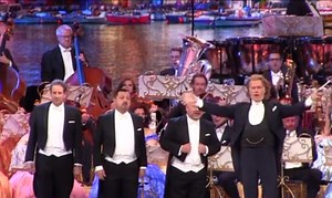 Andre Rieu și Gheorghe Zamfir, duet memorabil la Cluj-Napoca