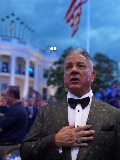 UFC White House moment explained — Bruce Buffer scene