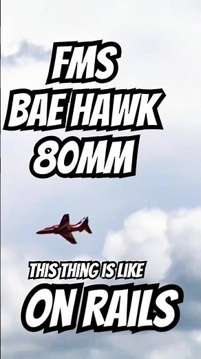 Best 80mm Out There. Bring it back #fms #baehawk #edf #redarrows