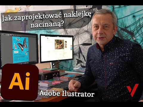 Jak zaprojektować naklejki nacinane w Adobe Ilustrator?