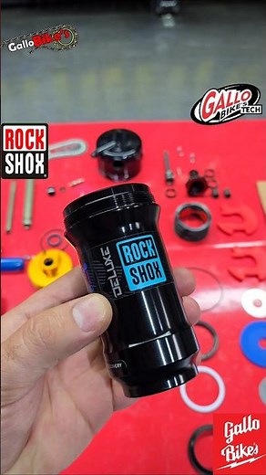 como arreglar una suspensión para marco de Bicicleta ROCKSHOX DELUXE RT Servicio buje Mantenimiento