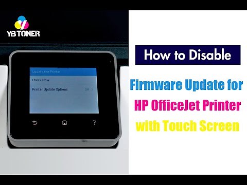 Disable Firmware Update for HP 9010 9015 9016 9018 9019 9020 9025