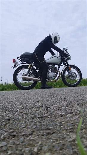 YB125SP キックスタート〜発進/加速