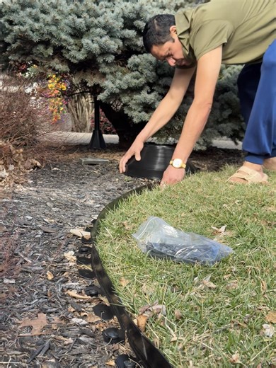 No Dig Landscape Edging Kit for Gardens and Yards