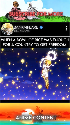 When a bowl of rice was enough to give a country it's freedom | One piece edit| Wano arc