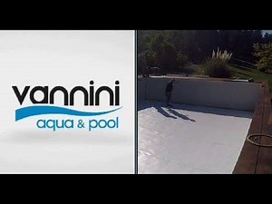 Posa telo PVC per piscina