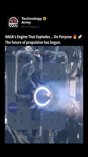 TechnologyARMY | 🚀🔥 NASA is testing a revolutionary propulsion system: the rotating detonation engine. Unlike traditional engines, this technology uses... | Instagram