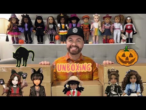 Unboxing 2025 Ruby Red Halloween Dolls + Esther, Ruth, & Kyra
