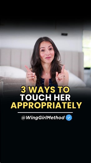 3 ways to touch a girl the right way 1. Start Early: A handshake or high five is perfect initially! 2. Platonic Touches: Touch her shoulder or elbow briefly. These areas are safe for non-creepy, friendly touches. 3. Escalate Based on Her Feedback: Watch how she reacts. Look for signs of discomfort and pull back if needed. If she seems comfortable, you can gradually escalate. Want more tips like this? Type ""CONFIDENCE"" in the comments, and I’ll send you some free exclusive training on how to ap