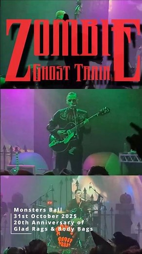 Zombie Ghost Train - R.I.P. (live) 31st Oct 2025 #ZGT #psychobilly #ausmusic