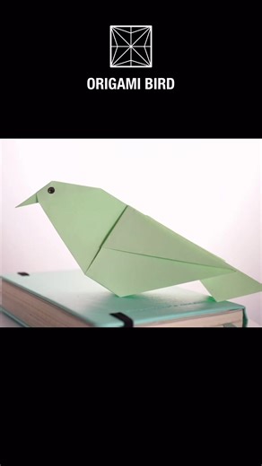 PAPER BIRD FOLDING #basteln #papiervogle #papaercrafting #origami #bird