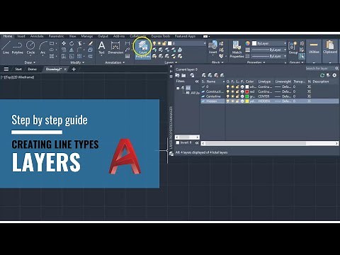 Step by Step Guide Creating Line Types Layers in AutoCAD