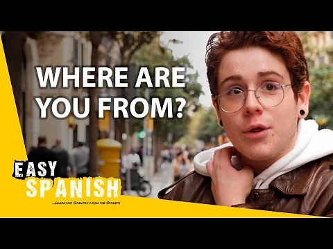Where Are People in Barcelona Really From? | Easy Spanish 298