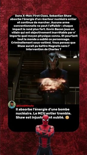 Un Vilain INARRÊTABLE… et Tout le Monde l’Oublie 😳 | X-Men First Class
