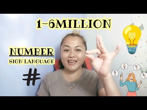 Number - Sign Language 💡