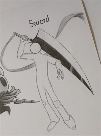 Epic Anime Weapon Poses | Luffy, Ichigo, Hollow ✨️💕 #art #drawingtutorial #howtodraw #sketchbook #fyp