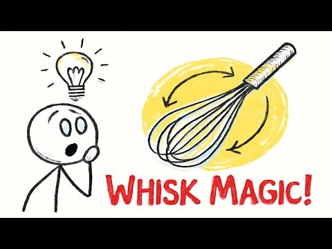 How a Simple Whisk Blends Smoothly