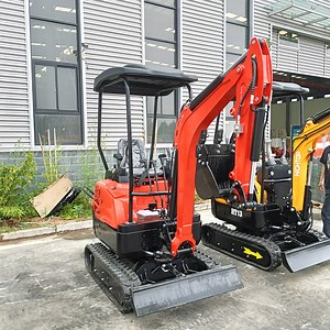 [Hot Item] 1.6 Ton Powerful Excavator 1600kg Small Digger 20HP 23HP Diesel Engine /Gasoline Engine Hydraulic Pilot Operation Mini Excavator