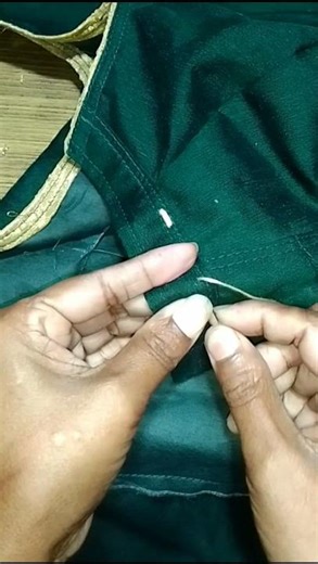 blouse hook loop // Hook loop stitching // blouse loop stitching #sewing #shorts