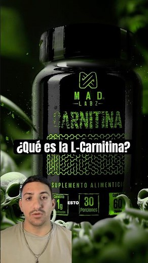 ¿Qué es la L-Carnitina? #suplementos