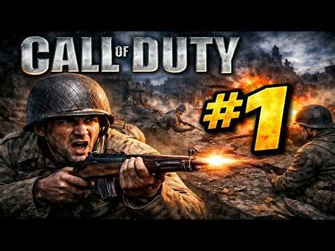 JAK TU NIE ZAGRAĆ W KLASYCZKA Call Of Duty #1 Kampania Amerykańska 1