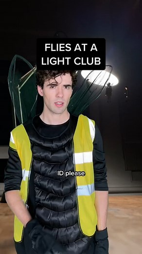 Flies at a light club #fyp #comedy #clubbing | Caradoc Castle