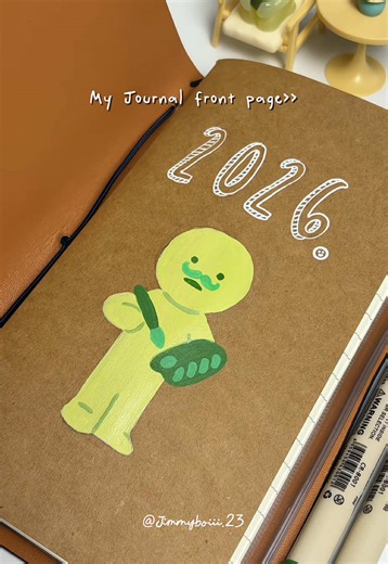Create Your 2026 Journal with Kraft Paper Pages