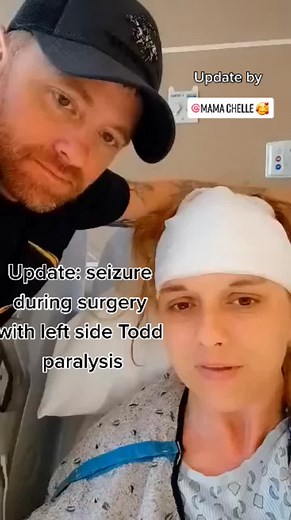 Surgey Update: seizure and left side Todd paralysis, head tremors#brainsurgery #brainbleed #pray #tumor #dementia #seizure #stroke #bff #fyp #fypシ #foryou #foryoupage