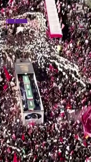 Thousands gather in Iran on final day of Khamenei’s funeral #Iran #Funeral #Khamenei #Mashhad