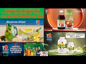 Nuevos Productos DXN: Neph-V , lions lemon Mane Matcha y Spirulina / Beneficios y como Tomarlos