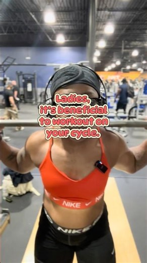Ladies, Working out on your cycle isn’t a setback—it’s support 👏🏾🩸