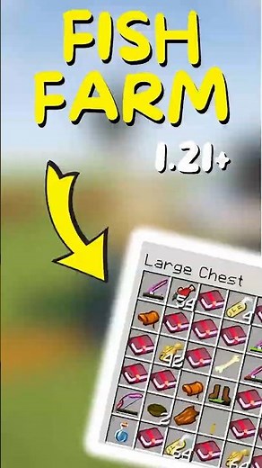 The BEST Fish Farm in Minecraft 1.21+ #minecraft #minecraftbuilding #minecrafttutorial