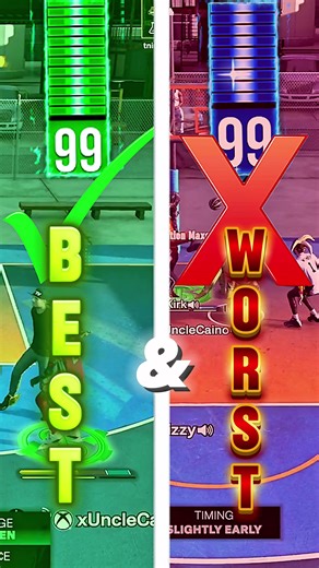 The BEST and WORST ATTIBUTES on NBA 2K26 #2kcommunity #2k #nba2k #xunclecaino #nba2k26
