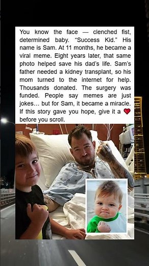 Success Kid Saves Dad With Viral Meme