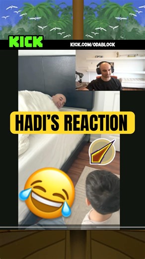 Odablock's Son Hadi Reacts to His Dad Without a Beard #osrs