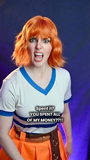 You spent ALL OF MY MONEY??!! 💸 Nami cosplay 🍊 One Piece