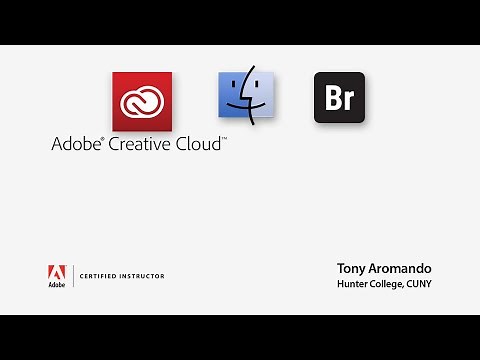 Adobe CC Files and Folders with Mac Finder