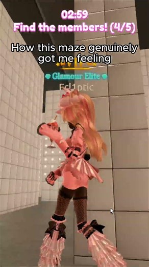 I HATED THAT MAZE! #dti #dresstoimpress #roblox #katseye #shorts