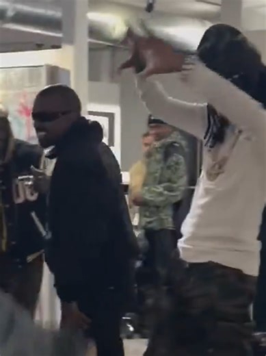 Playboi Carti and Kanye West dancing to Junya in Feburary of 2025 🎥 #fyp #playboicarti #carti #viral #foryoupage