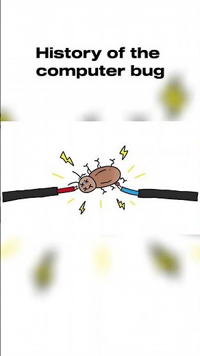 The History Of The Computer Bug #history #animation #beforetheboom #computers #computerhistory