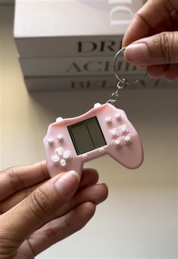Keychain brick game #brickgame #keychain #miniconsole #tetrischallenge #tetrisgame