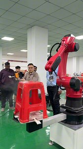 Manual teaching spraying technology has finally achieved a breakthrough.#Spray painting robot#Six-axis robot#Industrial robots | 郝广利