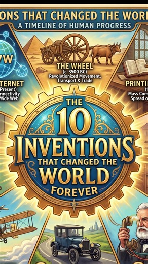10 Inventions That Changed the World (Countdown)