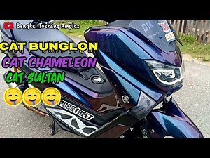 Repaint The Nmax Motorbike Chameleon Color / Repaint Nmax Chameleon Color