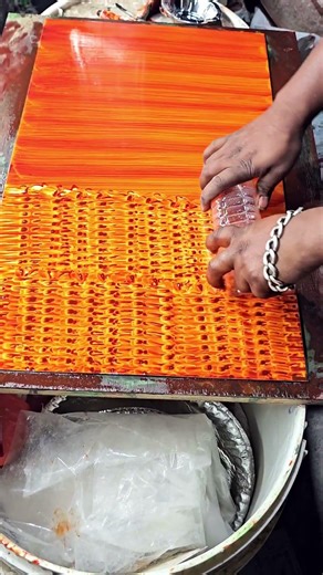 New style design in hand work on wall #highlight #texture #design #trending #video #painting