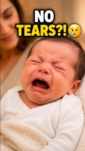 WHY Does My Baby Cry Without Tears?! 😢