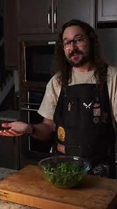 Roasted Kale with Garlic Olive Oil and Black Truffle Sea Salt