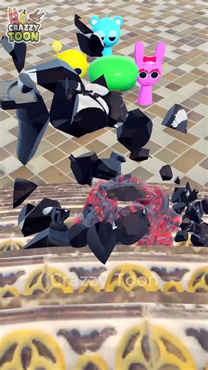 Breaking Glass Bottles Sprunksters! Crushing Crunchy And Soft Things #sprunki #animation #trending #incredibox | DotClax