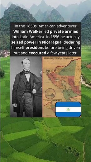 William Walker The American Who Took Over Nicaragua 🇺🇸➡️🇳🇮